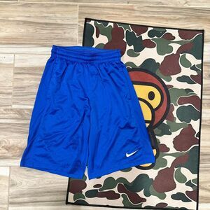 Blue and White Nike Shorts